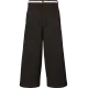 Pantalón culotte de cintura alta