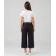 Pantalón culotte de cintura alta
