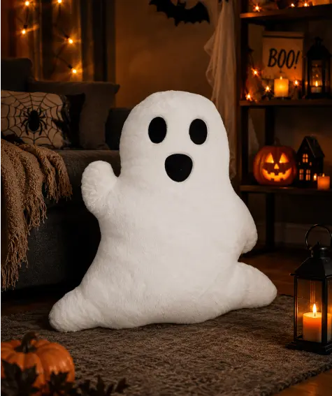 Poduszka z motywem duchów na Halloween