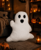 Poduszka z motywem duchów na Halloween biały