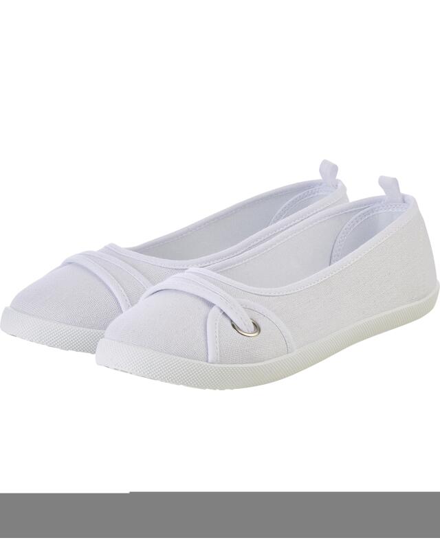 Slip-on sneakers for women, white (KiK Slip-ons (weiß)) — KiK, authentic German product in Morocco