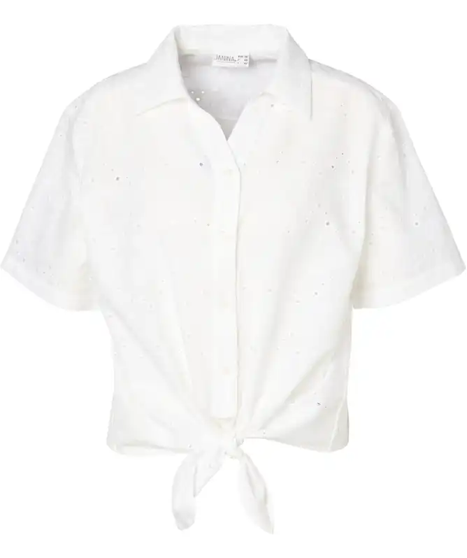 Bílá halenka s výšivkou