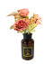 Kunstblumen in Vase rosa