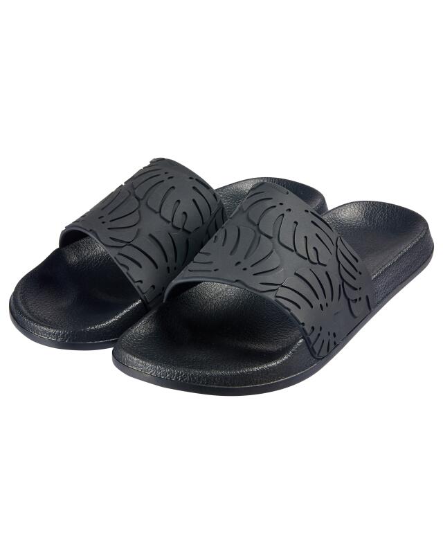 Slides for men, black (KiK Badelatschen (schwarz)) — KiK, authentic German product in Morocco