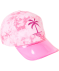 Čepice s potiskem s třpytkami pink růžová