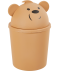 Prullenbak bruin