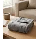 Útulná deka s vypáleným vzhledem