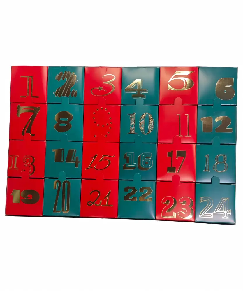 Adventskalender, bunt