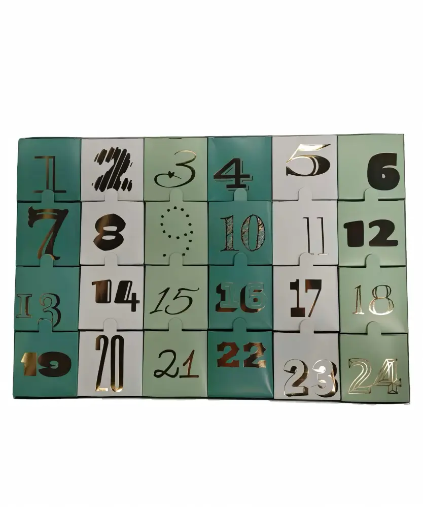 Adventskalender, Pastell