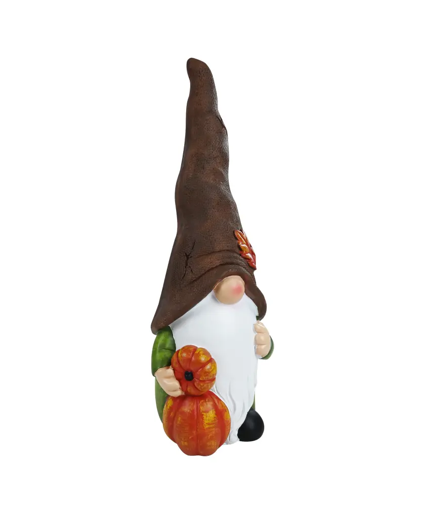 Deko-Wichtel herbstlich, braun