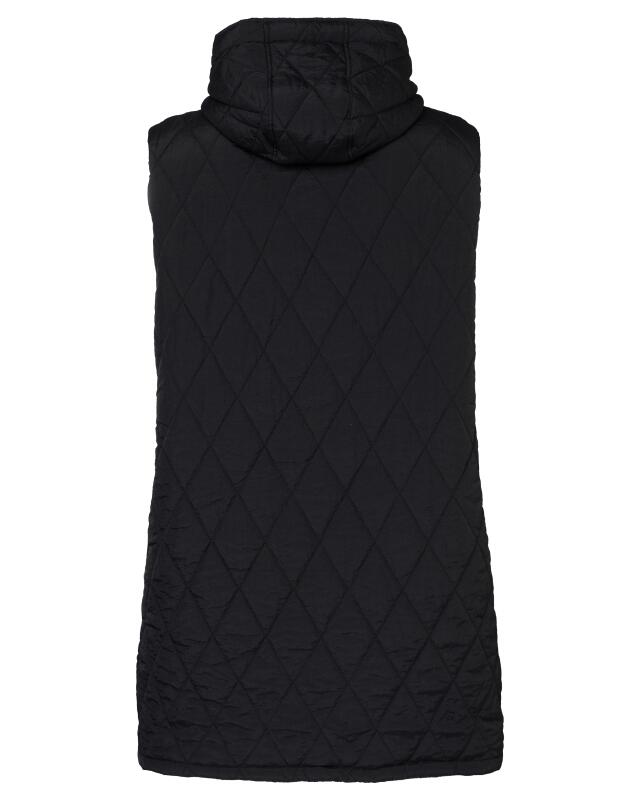 Gilet sans manches long femme, noir (KiK Longweste in Schwarz (schwarz)) — KiK, produit allemand authentique au Maroc