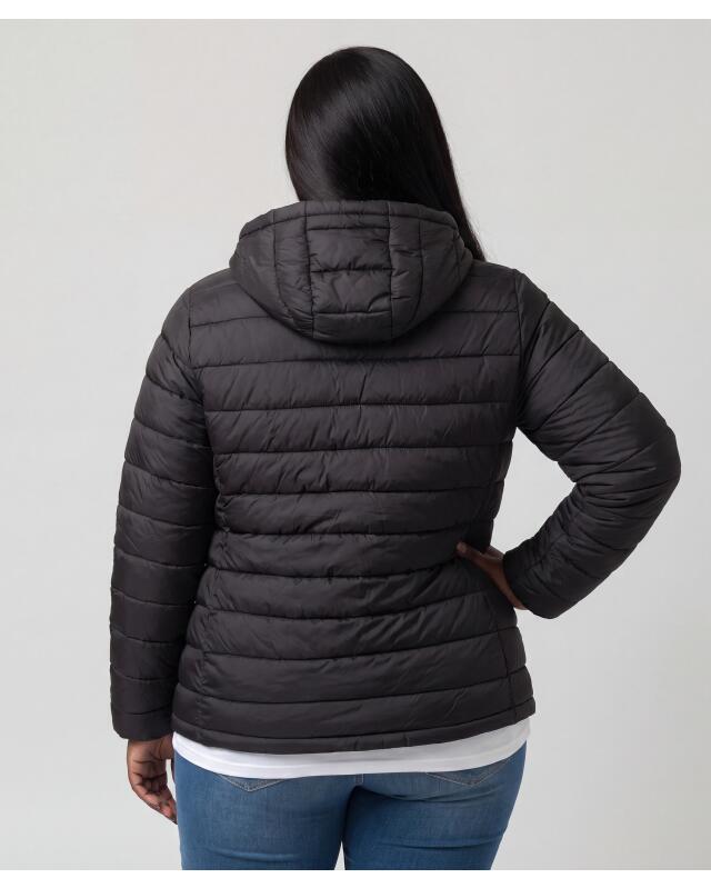 Doudoune légère femme, noir (KiK Schwarze Steppjacke (schwarz)) — KiK, produit allemand authentique au Maroc
