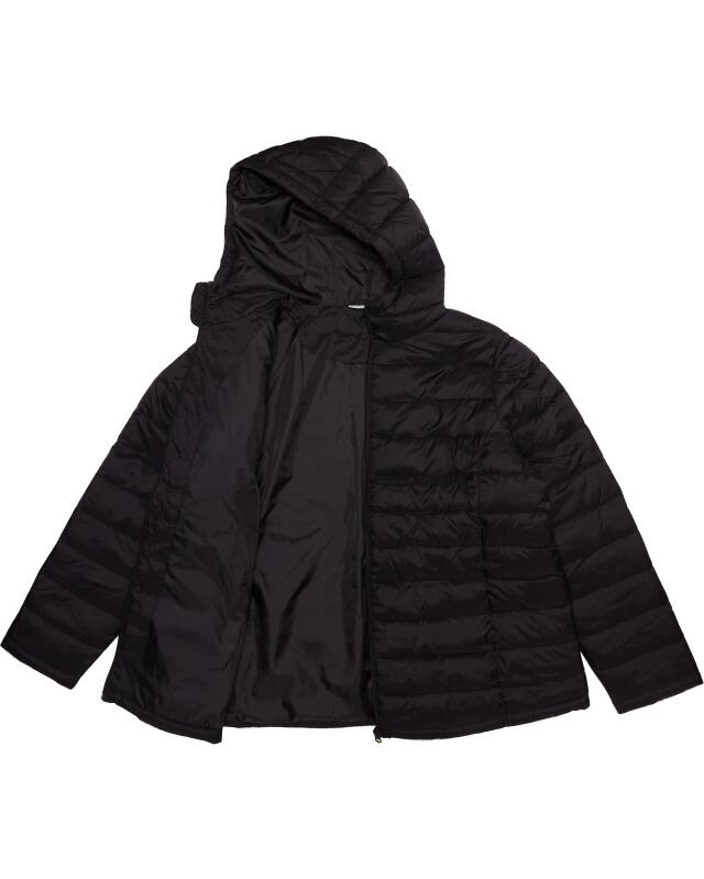 Doudoune légère femme, noir (KiK Schwarze Steppjacke (schwarz)) — KiK, produit allemand authentique au Maroc