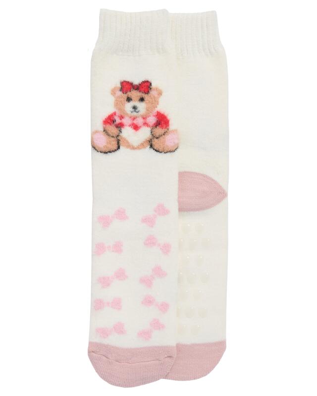 Full terry socks for women, white — KiK, authentic German product in Morocco