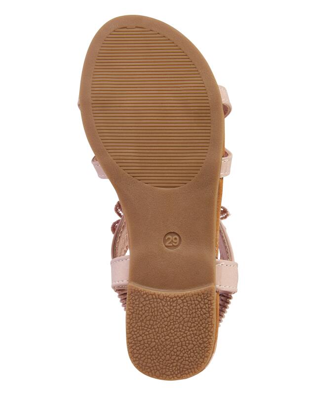 Sandales à fleurs fille, rose (KiK Sandalen mit Blumen (rosa)) — KiK, produit allemand authentique au Maroc