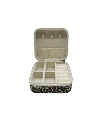 Schmuckbox mit Leopardenmuster