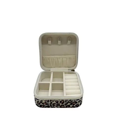 Schmuckbox mit Leopardenmuster