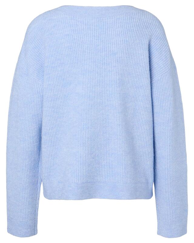 Pull en maille femme, bleu clair (KiK Strickpullover (hellblau)) — KiK, produit allemand authentique au Maroc