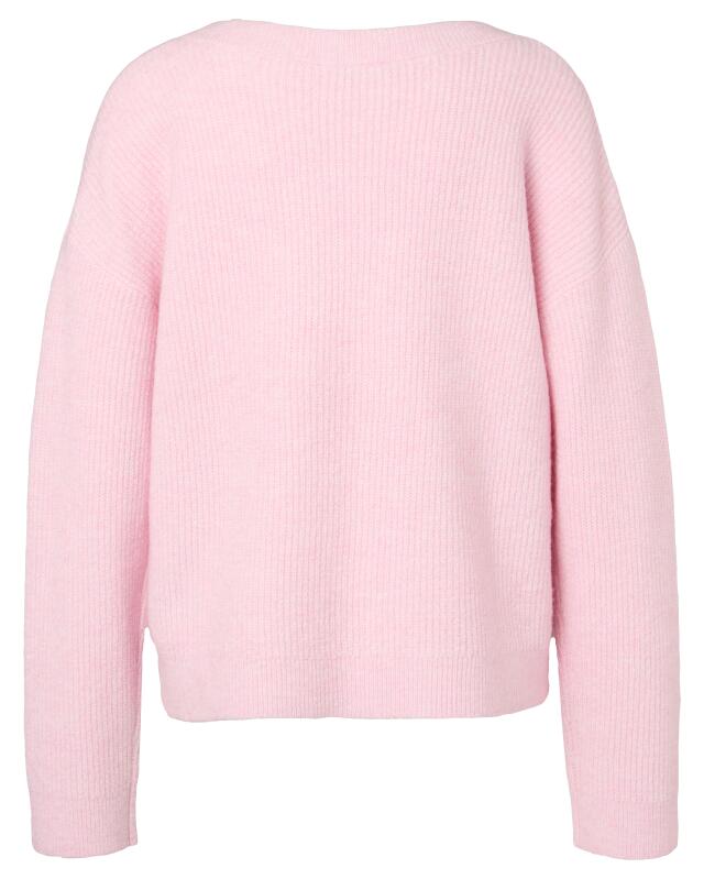 Pull en maille femme, rose clair (KiK Strickpullover (hellrosa)) — KiK, produit allemand authentique au Maroc