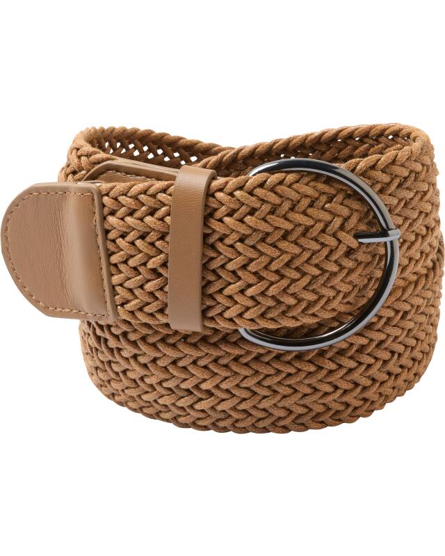 Belt for women, light brown — KiK, authentic German product in Morocco