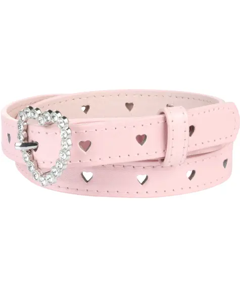 Riem met hartvormige strass-gesp