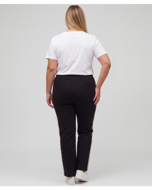 Trousers with pleats for women, black (KiK Hose mit Faltenwurf (schwarz)) — KiK, authentic German product in Morocco