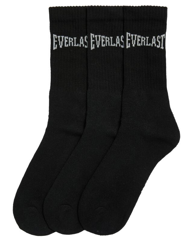 Chaussettes de tennis Everlast homme, noir — KiK, produit allemand authentique au Maroc