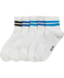 Kurzschaftsocken weiß/blau