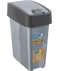 keeeper Mülleimer 10 l silbergrau