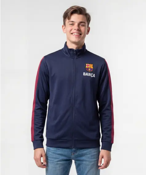 Jacke aus Trikotstoff