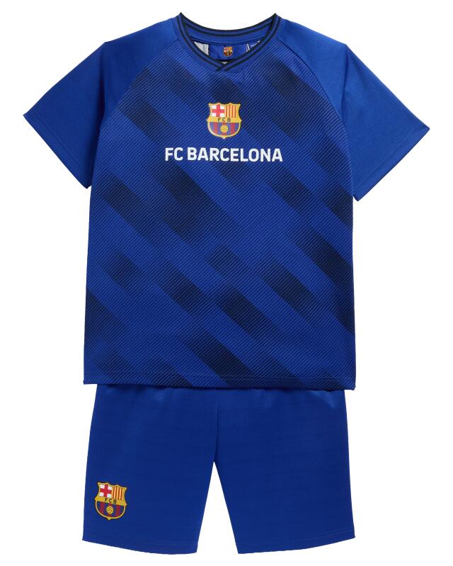 Ensemble de football garçon, bleu à motifs (KiK Kinder Fußball-Set (blau gemustert)) — KiK, produit allemand authentique au Maroc