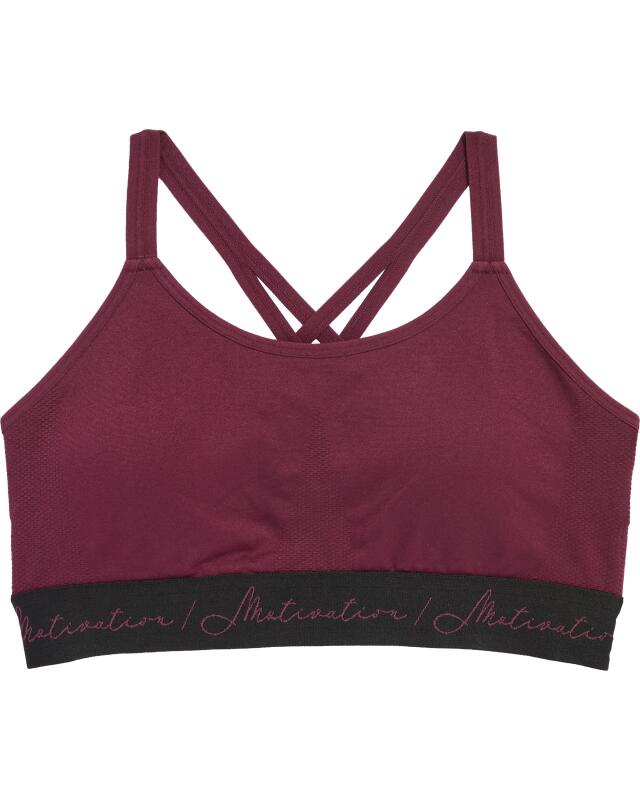 Brassière de sport sans coutures femme, violet — KiK, produit allemand authentique au Maroc