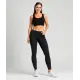 Schwarzes Sport-Bustier