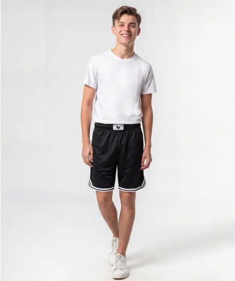 Sportbroek met opnaaibare patch