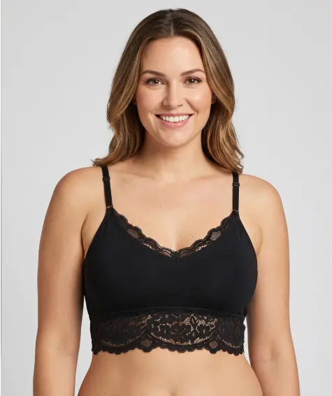 Zwarte bustier