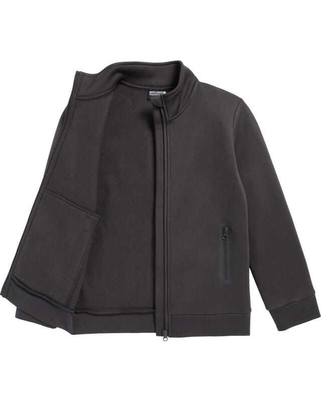 Sports jacket with stand-up collar for boys, anthracite (KiK Sportjacke mit Stehkragen (anthrazit)) — KiK, authentic German product in Morocco