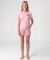 Pyjama mit Schleifen rosa
