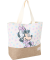 Lizenz Strandtasche mit Leinen helllila