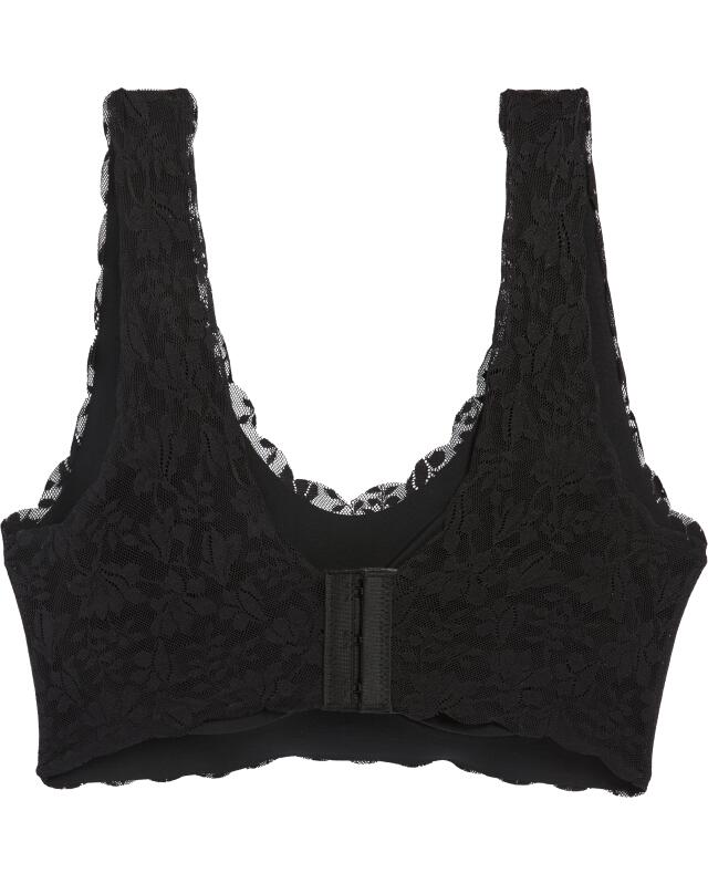 Soutien-gorge souple en dentelle femme, noir (KiK Soft-BH aus Spitze (schwarz)) — KiK, produit allemand authentique au Maroc