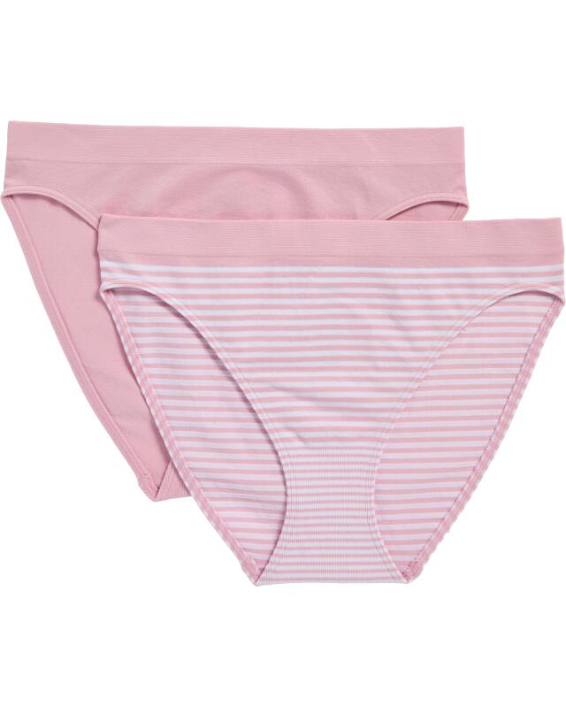 سراويل داخلية بدون خياطة للنساء، وردي (KiK Seamless Slips (rosa)) — KiK, منتج ألماني أصلي في المغرب
