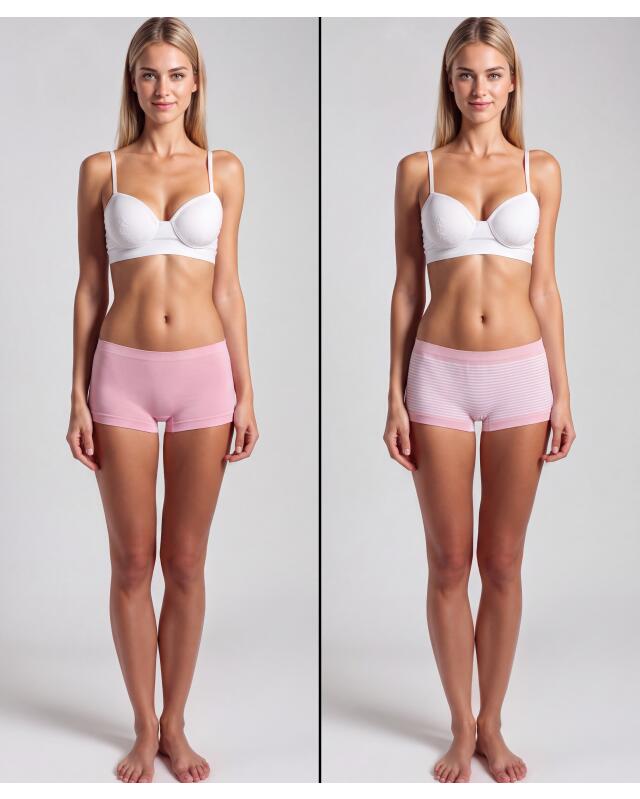 Seamless briefs for women, pink (KiK Seamless Pantys (rosa)) — KiK, authentic German product in Morocco