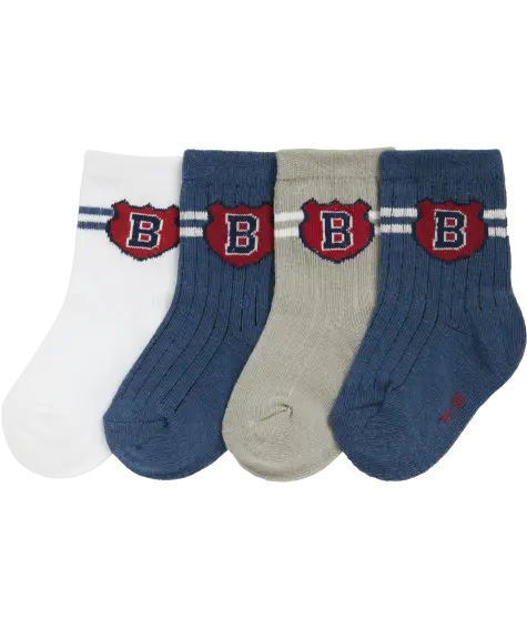 Tennissocken mit Streifen