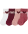 Tennissocken mit Streifen rosa