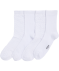 Socken mit hohem Schaft weiß