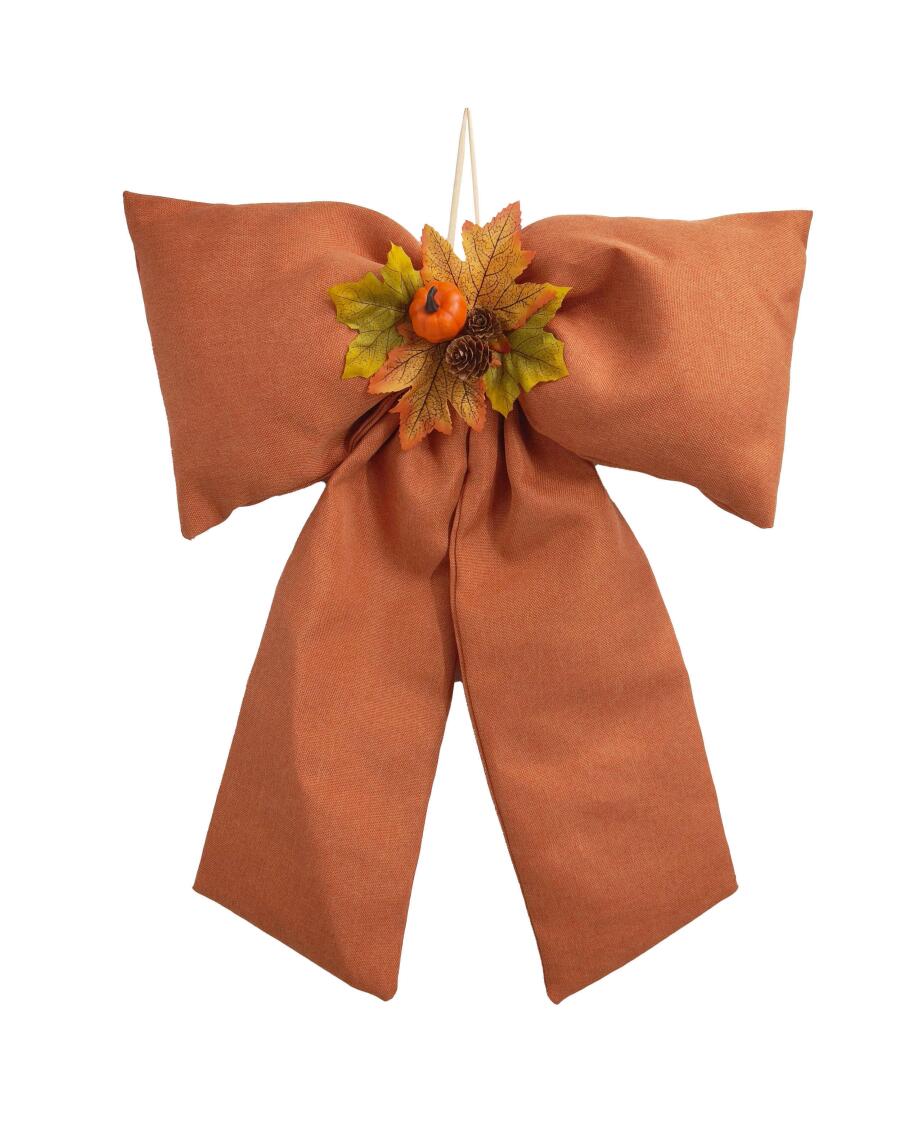 Deko-Schleife Herbst, orange