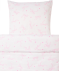 Polycotton-Bettwäsche rosa bedruckt