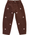 Jeans im Balloon-fit dunkelbraun