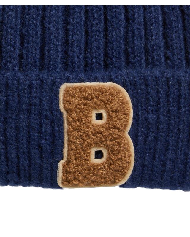 قبعات تريكو بحافة مطوية للرضيع، أزرق (KiK Strickmützen mit Umschlag (blau)) — KiK, منتج ألماني أصلي في المغرب