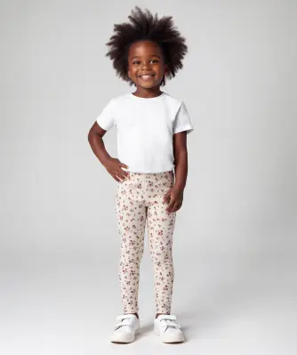 Legginsy w kwiaty