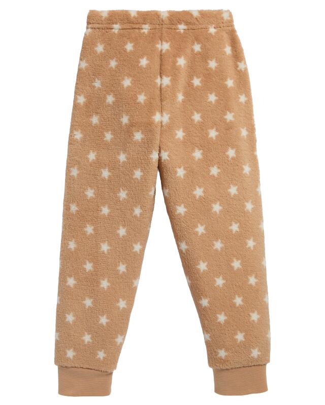 Pyjama polaire à design animal fille, blanc cassé (KiK Fleece-Pyjama im Tier-Design (offwhite)) — KiK, produit allemand authentique au Maroc